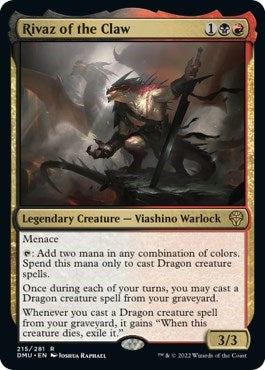 Rivaz of the Claw (Dominaria United) Light Play Foil
