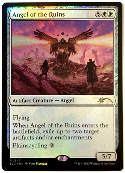Angel of the Ruins (1343) (Secret Lair) Light Play Foil