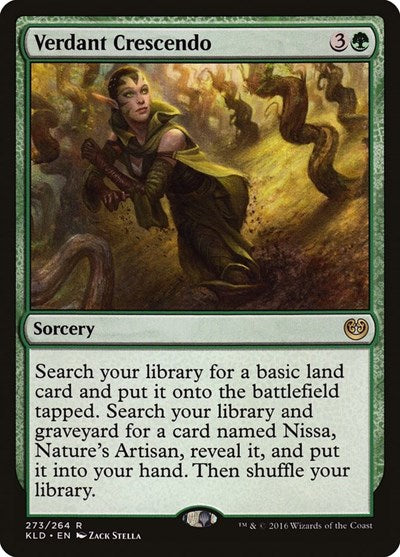 Verdant Crescendo (Kaladesh) Medium Play