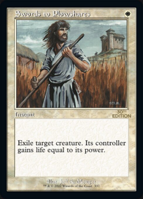 Swords to Plowshares  Retro Frame|0|0|0.00