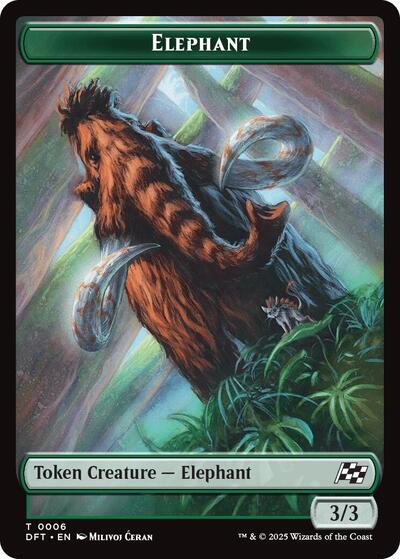 Elephant   Zombie  0003  Double Sided Token|0|0|0.00