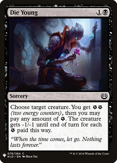 Die Young (Mystery Booster) Near Mint