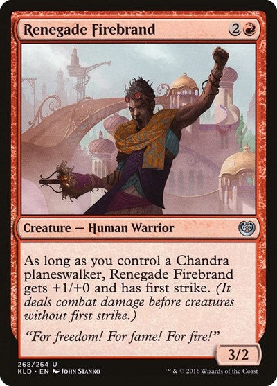 Renegade Firebrand (Kaladesh) Near Mint