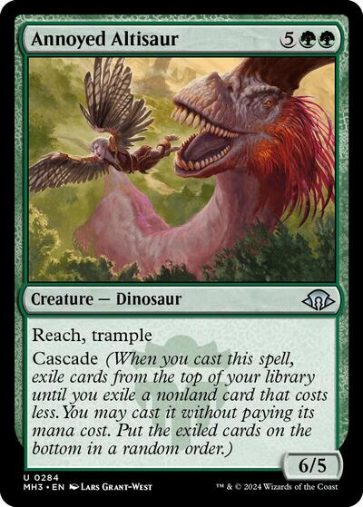 Annoyed Altisaur (Modern Horizons 3) Near Mint Foil