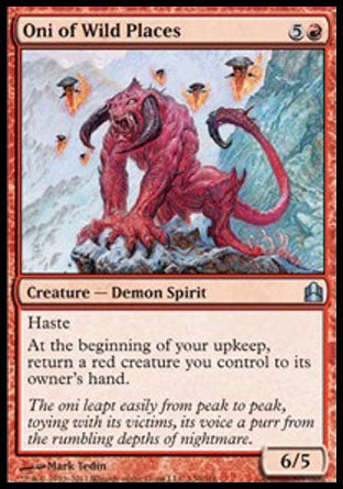 Oni of Wild Places (Commander) Medium Play