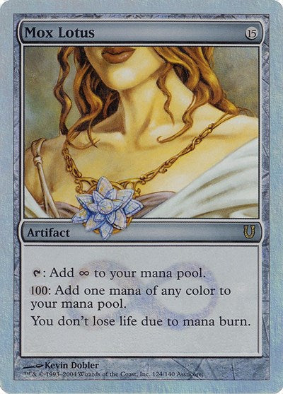 Mox Lotus (Alternate Foil) (Unhinged) Near Mint Foil