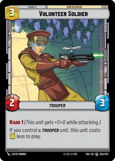 Volunteer Soldier (Twilight of the Republic) Near Mint