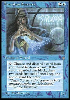 Krovikan Sorcerer (Ice Age) Medium Play