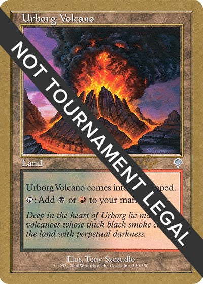 Urborg Volcano - 2001 Tom van de Logt (INV) (World Championship Decks) Medium Play