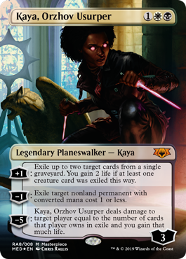 Kaya, Orzhov Usurper (Ravnica Allegiance Mythic Edition) Near Mint Foil