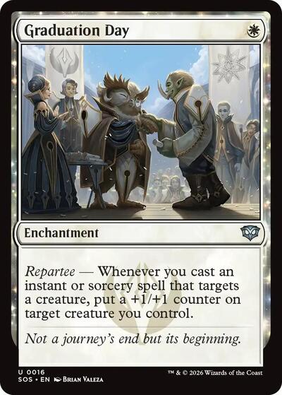 Graduation Day (Secrets of Strixhaven) Light Play Foil
