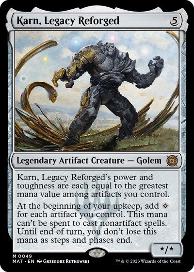 Karn, Legacy Reforged (March of the Machine: The Aftermath) Near Mint