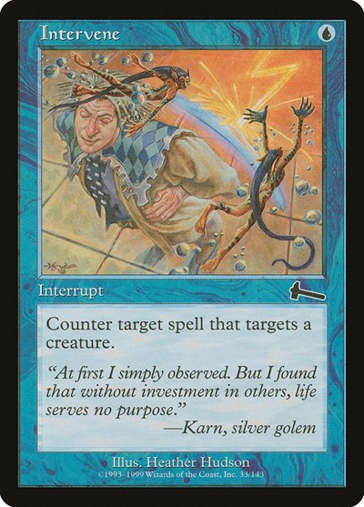 Intervene (Urza's Legacy) Near Mint Foil