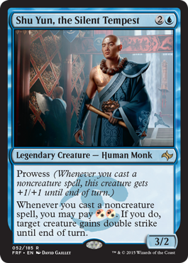 Shu Yun, the Silent Tempest (Fate Reforged) Near Mint Foil
