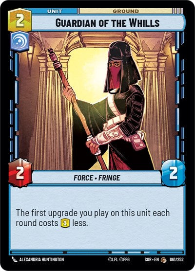 Guardian of the Whills (Spark of Rebellion) Near Mint Foil