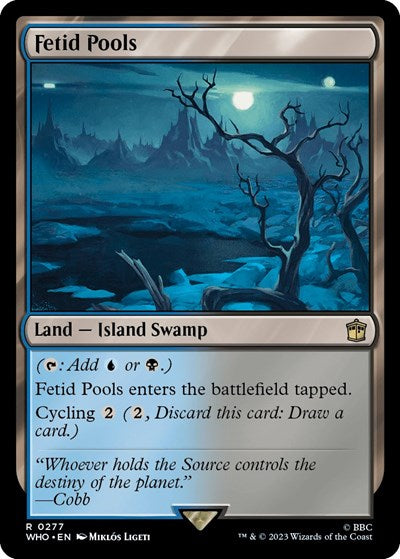 Fetid Pools (Universes Beyond: Doctor Who) Light Play Foil