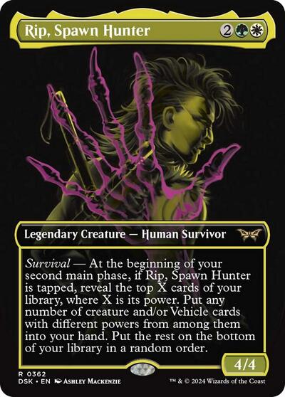 Rip, Spawn Hunter (Showcase) (Duskmourn: House of Horror) Near Mint