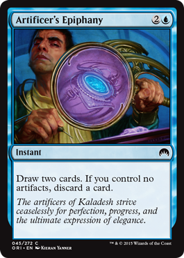 Artificer's Epiphany (Magic Origins) Light Play