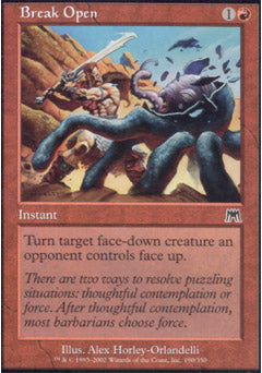 Break Open (Onslaught) Medium Play Foil