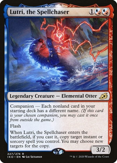 Lutri, the Spellchaser (Promo Pack: Ikoria) Near Mint Foil