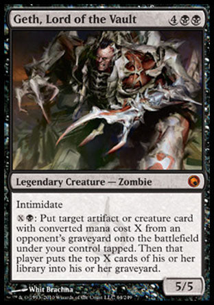 Geth, Lord of the Vault (Scars of Mirrodin) Medium Play