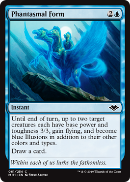 Phantasmal Form (Modern Horizons) Light Play Foil