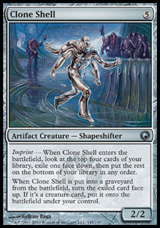 Clone Shell (Scars of Mirrodin) Medium Play