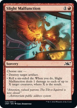 Slight Malfunction (Unfinity) Near Mint Foil