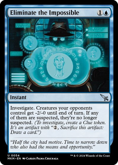 Eliminate the Impossible (Murders at Karlov Manor) Light Play Foil