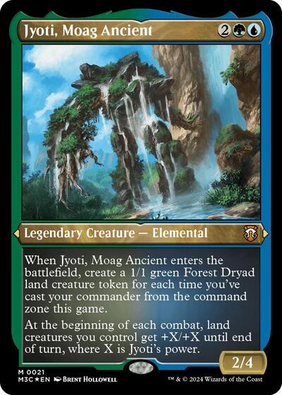 Jyoti, Moag Ancient (Foil Etched) (Commander: Modern Horizons 3) Near Mint Foil