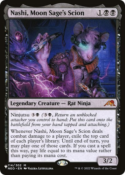 Nashi, Moon Sage's Scion (The List) Near Mint