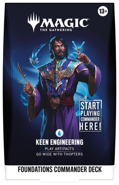 Foundations Commander Deck Keen Engineering|5|0|0.00