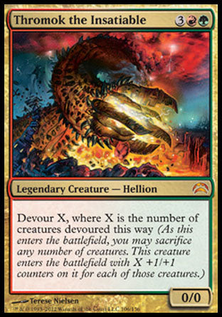 Thromok the Insatiable (Planechase 2012) Medium Play