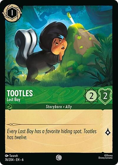 Tootles - Lost Boy (Azurite Sea) Near Mint Cold Foil