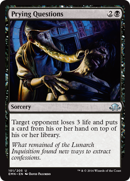 Prying Questions (Eldritch Moon) Light Play