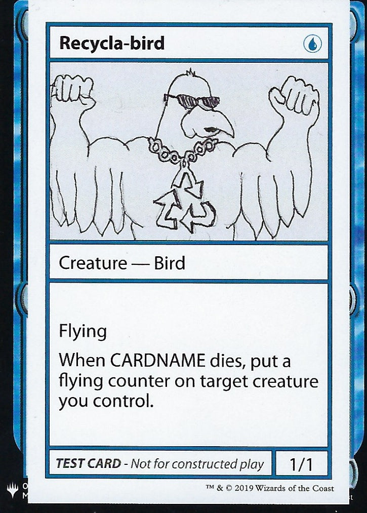Recycla-bird (Mystery Booster Test Print) Near Mint
