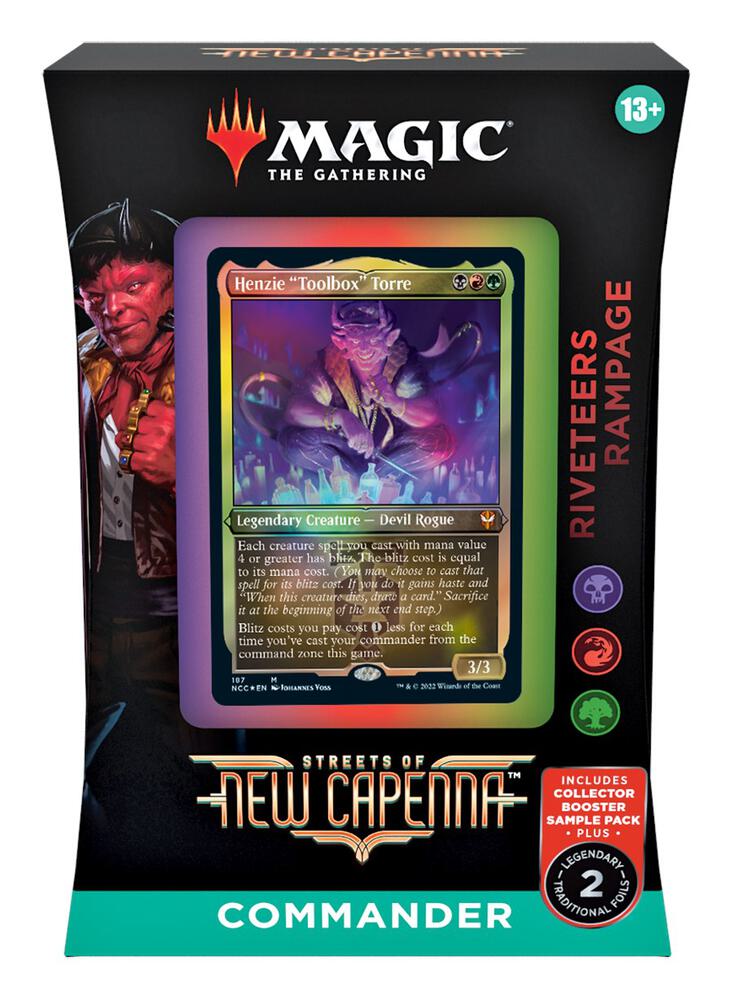 Streets of New Capenna: Riveteers Rampage Commander Deck