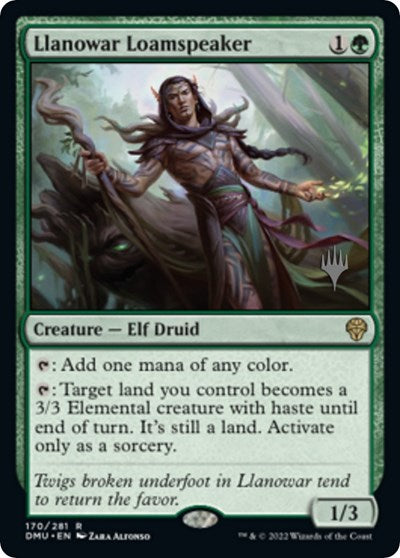 Llanowar Loamspeaker (Promo Pack: Dominaria United) Near Mint