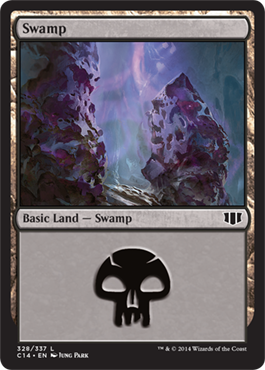 Swamp (2) (Commander 2014 Edition) Near Mint