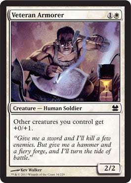 Veteran Armorer (Modern Masters) Light Play Foil