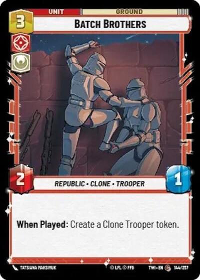 Batch Brothers (Twilight of the Republic) Near Mint Foil