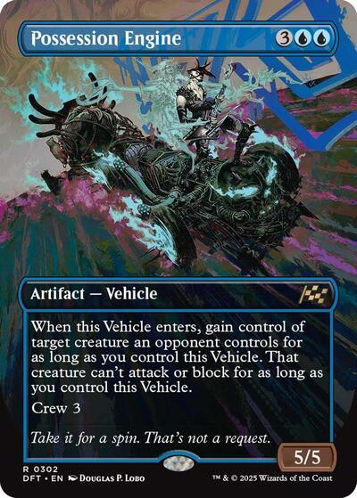 Possession Engine (Borderless) (Aetherdrift) Light Play Foil