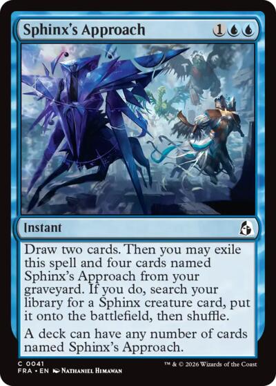 Sphinx's Approach (Reality Fracture) Light Play Foil