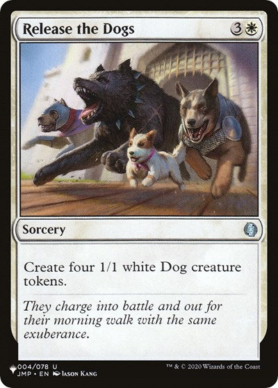 Release the Dogs (The List) Near Mint