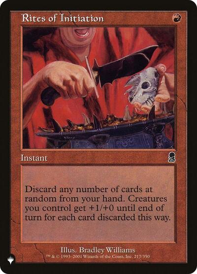 Rites of Initiation|1|0|0.00