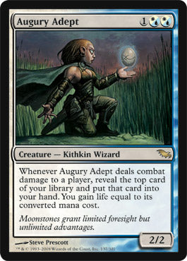 Augury Adept (Shadowmoor) Medium Play