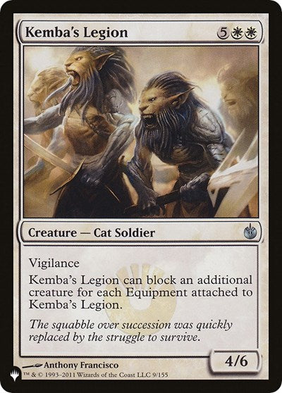Kemba's Legion (The List) Near Mint