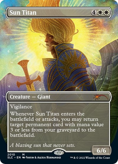 Sun Titan (Borderless) (Secret Lair: 30th Anniversary Countdown Kit) Near Mint Foil