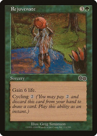 Rejuvenate (Urza's Saga) Light Play