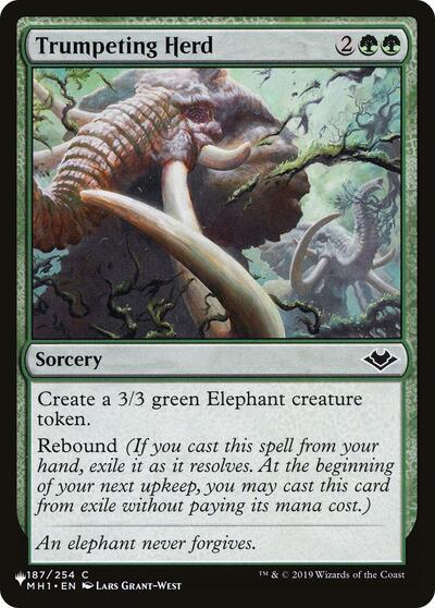 Trumpeting Herd (The List) Near Mint